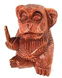 Rude Monkey彫刻4.5 " Bad Monkey Business Flipping the Bird | # raw02