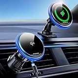 eazpower スマホホルダー 車 ワイヤレス充電器 マグセーフ Qi2認証 magsafe対応 強力マグネット