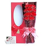 Yobansa 　造花 フレグランスソープ フラワー 石鹸の花 花束 ギフト（ 母の日 ・ バレンタイン ・ ホワイトデー ・ 入学 ・ 卒業 ・ 誕生日 ・ 結婚記念日 など 様々な お祝い の シ