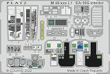 プラッツ 1/48 EA-18Gグラウラー エッチングパーツ コクピット用 プラモデル用パーツ M48-12