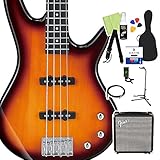 Gio Ibanez GSR180 ベース 初心者12点セット 【Fenderアンプ付】 BS エレキベース ジオ アイバニーズ