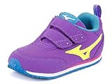 [ミズノ] mizuno 女の子 キッズ スニーカー タイニーランナー 3 ゆったり 発育インソール 脱ぎ履き簡単 TINY RUNNNER3 K1GD1432 グレープ 13.0cm