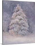 Kathieトンプソンプレミアムシックラップキャンバス壁アート印刷題名雪冬ツリー 24" x 30" 2344612_24_24x30_none