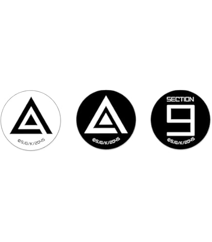 Amazon | 攻殻機動隊 SAC_2045 公安9課マーク高発光缶バッジ | バッジ