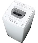Amazon | 日立 全自動洗濯機 5kg ピュアホワイト NW-50K W 風脱水 お 