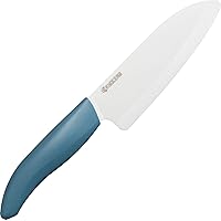 京セラ セラミック 包丁 軽く 鋭く キレイに切れる 包丁 三徳 小 14cm 硬いから切れ味が長く続く サビない素材 よく切れる 食洗機 除菌漂白 OK セラミック包丁 牛刀 中華 ダルブルー FKR-140DBU