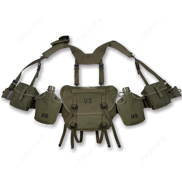 Amazon.co.jp: M1956 M1961 装備 ベトナム戦争 装備品 レプリカ WW2