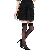 Amazon | [フォラーレ] 伝線しにくい シアー ニーハイソックス