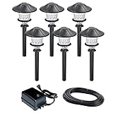 Paradise GL33966BK Low Voltage Cast Aluminum LED Path Light [並行輸入品]