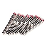 10個入り 3.17mm シャンクマンドレル ダイヤモンド研削 カットオフホイールホルダー ドレメルロータリーツール用