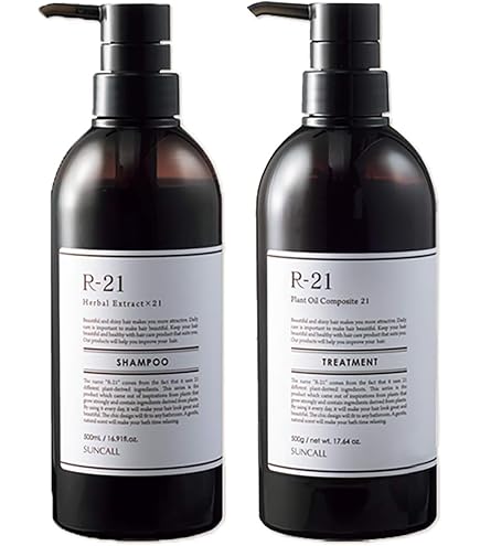 Amazon | サンコール R-21 シャンプー 700mL + トリートメント 700g