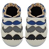 Kimi + Kai Kids Soft Sole Leather Crib Bootie Shoes - 18-24 Months