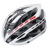 [ファイン・ショップ]自転車ヘルメット　24穴通気　大人用　子供用　防水バッグ付き　アジャスター　頭囲サイズ調整可　スポーツ　5色　蒸れ防止　安全　保護　ホワイト