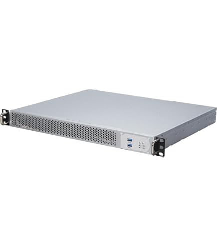 Amazon | iStarUSA D-118V2-ITX - 1U 小型ITX式 ラックマウント