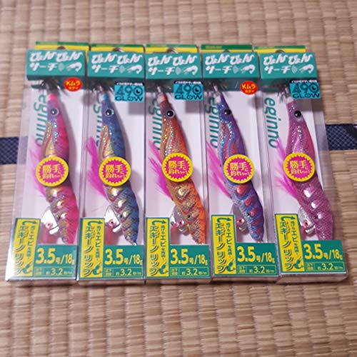 3.5号 ヤマシタ エギーノ ぴょんぴょんサーチ 6色セット 未使用品 3.5号 ヤマシタ エギーノ ぴょんぴょんサーチ 6色セット 未使用品