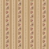 Brewster 414-56032 Princess Gold Floral Stripe Wallpaper Gold [並行輸入品]