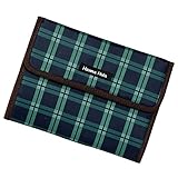 ハンナフラ(Hanna Hula) ジャバラケース(母子手帳ケース マルチケース) ブラックウォッチ