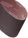 Norton Metalite R228 Backstand Abrasive Belt, Cotton Backing, Aluminum Oxide, 8 Width, 107 Length, G
