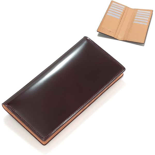 Amazon | [フライングホース] 長財布 ロングウォレット コードバン