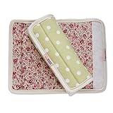 あかちゃんといっしょ よだれカバーWide 2WAY グリーンドット/ガーデンフラワー