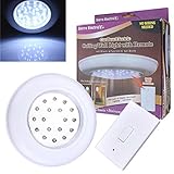 Battery Operated Wireless Led Night Light Remote Control Ceiling