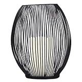 MIRAIS 和モダン LED 蝋燭 和み キャンドル 照明 エスニック ろうそく ライト おしゃれ 部屋 アイアン (Lサイズ) MR-TETULED-L