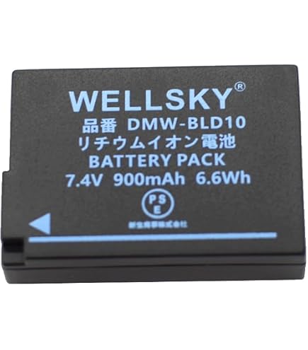 Amazon | NLC DMW-BLD10 互換バッテリー [ 純正充電器で充電可能 残量