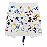 ループタオル 前掛け 抗菌防臭 タオル ガーゼ おでかけ ミッキーマウス F