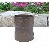 アンティーク 鉄製 花器 フラワーベース 花瓶 (1)