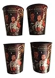 4個パック16 oz Non BreakableプラスチックStar Wars Kylo Ren Force Awakens再利用可能な飲酒カップ – Great for誕生日パーティ