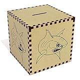 Large ' Angry Shark ' Money Box /貯金箱( mb00049288 )