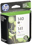 HP 140/141 黒・カラーパック