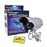 Blindspotter Solar Powered Dummy / Fake Camera - Best Burglar Deterrent - Free E-book "How to Improv