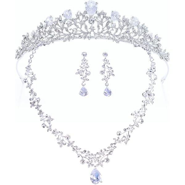 Amazon | 定番ティアラ 1111 日本製 国産 スワロフスキー 花嫁