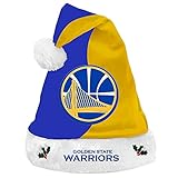 Golden State Warriors 2017 NBA Basic Logo Plushクリスマスサンタ帽子