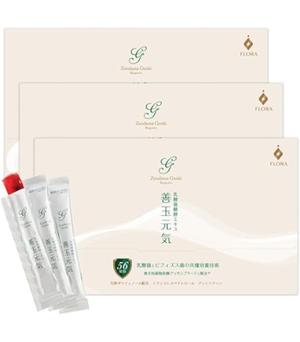 Amazon | 善玉元気 [30包] 30日分 サプリメント ゼリー 乳酸菌発酵