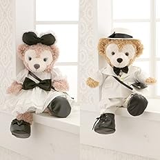 Amazon ダッフィー シェリーメイ 生成コスチュームセット 洋服 オリジナル ハンドメイド ぬいぐるみ おもちゃ