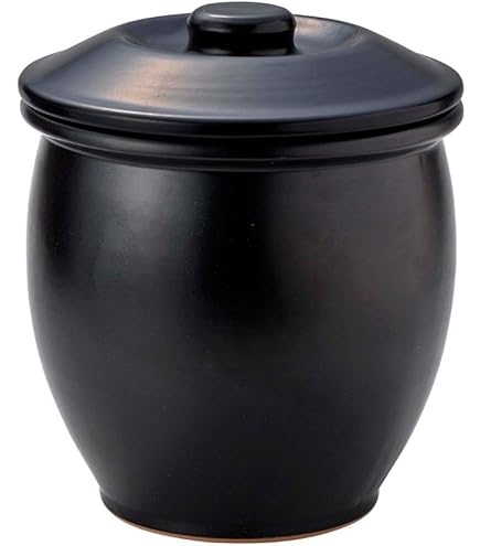 久松窯　丸壺蓋付き　3号　漬け物つぼ かめ　２個 常滑焼 久松窯 かめ いろどりつぼ 優彩 丸壷蓋付 3号 5.4L