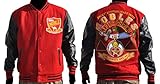 Big Boy Gear Shriners古代エジプトアラビアOrder Wool Varsityジャケット XXXX-Large