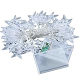 InnooTech 4M 40 LED Christmas Tree Lights Battery Powered Fairy String Lights Five-pointed Star Styl