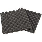 【Amazon.co.jp 限定】エーモン 音楽計画 スピーカー背面制振吸音材 約195×195mm 厚さ約25mm 2枚入 (デッドニング用)4956