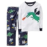 カーターズ Carter's 子供用 パジャマ 綿＆フリース 男の子 2-Piece Cotton & Fleece PJs 18M (78-83cm) [並行輸入品]
