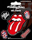結成56周年記念 ROLLING STONES ローリングストーンズ - Tongue ステッカー5枚セット/ステッカー 【公式/オフィシャル】