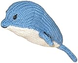 Estella Hand Knit Organic Porpoise Rattle Baby Toy by Estella, Designed for Children