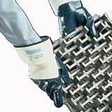 シモン　アンセル一般作業用保護手袋【手袋】（ニトリルコーティング・12双入り）《002-27-607ハイクロン（背抜きSC）・LL》