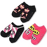 ベビードール スニーカーソックスセット 3足セット 靴下 レッグウェア ベビー 16-18cm 2ブラック