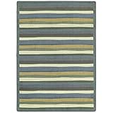Joy Carpets Kid Essentials Active Play & Juvenile Yipes Stripes Rug Soft 5'4 x 7'8 [並行輸入品]