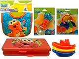 Sesame Beginnings Elmo Babies Package Includes: Sesame Beginnings Elmo Baby Bib, Sesame Beginnings B