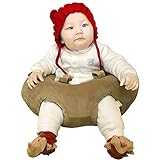 MRZD　ベビーチェア　ローチェア　安全　ふわふわ　暖かい (コーヒー)