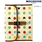 ミキハウスファースト　mikihouse(ミキハウス)カラフル水玉おむつポーチ　フリー アイボリー（31）